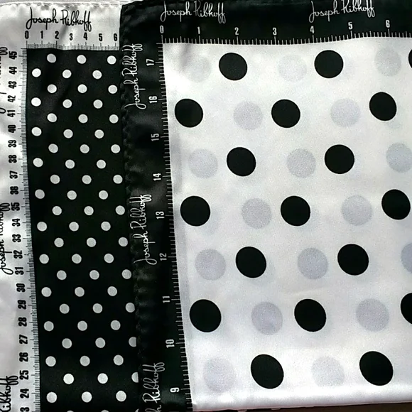 Joseph Ribkoff Polka Dots Scarves NWOT - Picture 2 of 3